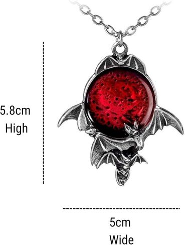 Blood Moon Pewter Pendant by Alchemy in Saudi Arabia
