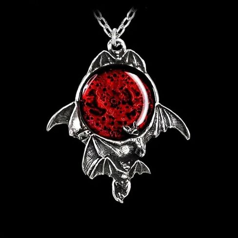 Blood Moon Pewter Pendant by Alchemy in Saudi Arabia