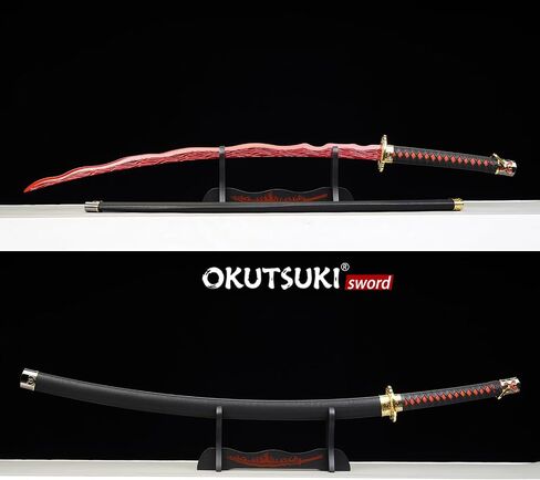 Handmade Rivers of Blood Katana Sword 46" for Cosplay Collection Medieval Fantasy in Saudi Arabia