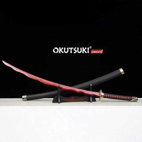 Handmade Rivers of Blood Katana Sword 46" for Cosplay Collection Medieval Fantasy in Saudi Arabia