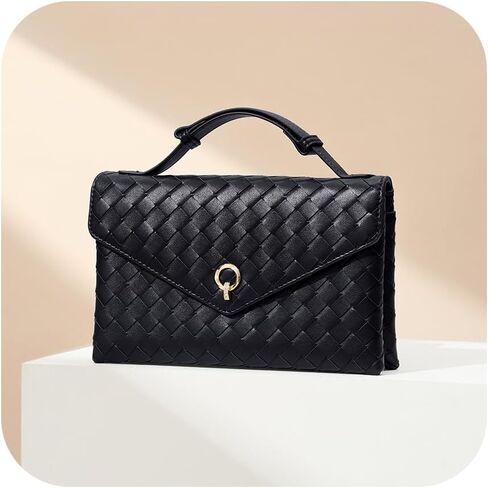 CHUNLI Clutch Purses for Women Formal Evening Crossbody Bags with Adjustable Top Handle PU Leather Envelope Handbags in Saudi Arabia