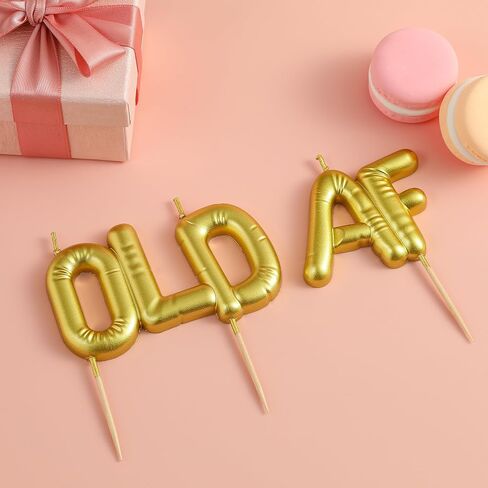Old AF Birthday Candles, Comedic Candles, Joke Candles, Party Celebration in Saudi Arabia