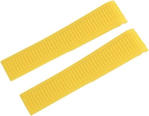 MJMT06 21mm Compatible with Patek Philippe Aquanaut Watch Silicone Rubber Strap Band Red Clasp in Kuwait