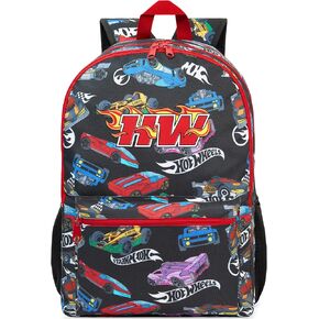Get Trend Disney Pixar Cars Kids Backpack, Lightning McQueen Boys Lightweight 18 in Book Bag, Padded Straps Travel School Bag (Multi Cars) in Saudi Arabia