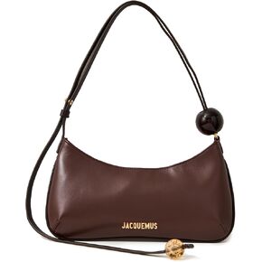 Jacquemus Women's Le Bisou Perle Bag, Medium Brown, One Size in Saudi Arabia