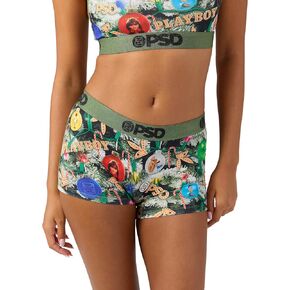 PSD Women's Playboy Festive Tree Boyshorts in Saudi Arabia