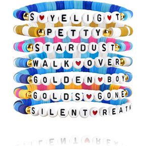 Singer Friendship Bracelets - Gifts Inspired Handmade Stackable Outfits Accessories Perfect Merchandise for Fans' Birthdays, Concert Outfits, and Party Favors, for Fans in Saudi Arabia