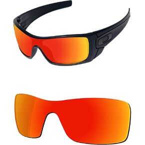 OSharp Replacement Lenses for Oakley Batwolf OO9101 Sunglasses - HD Polarized, UV Protection & Perfectly Fit in Saudi Arabia