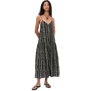 THE GREAT. Women's The Drop Waist Midi Dress in Saudi Arabia