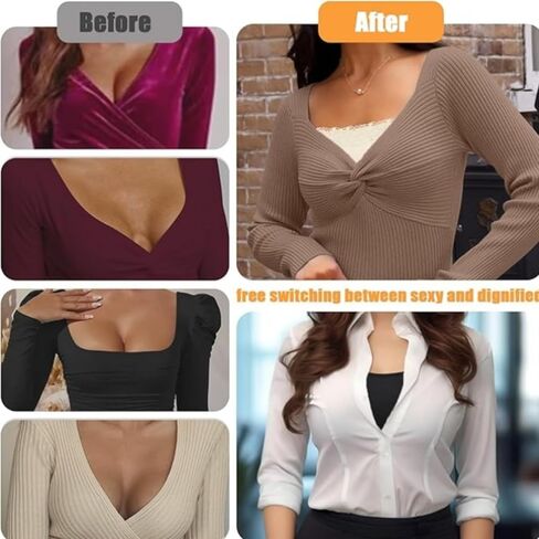 4Pcs lace Camisole Tops for Women Modesty Panel Cleavage Cover Modesty Insert Mock Camisole Bra Guard lace cami Black in Saudi Arabia