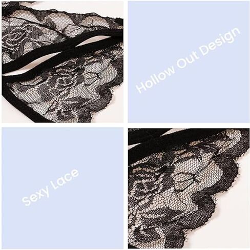 Sexy Bra and Panty Set 2 piece Lace Floral Mesh Bikini Set for Women in Saudi Arabia