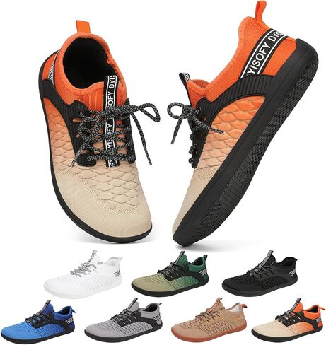 Mens Womens Barefoot Sneaker | Zero Drop Sole | Wide Toe Box Fashion Shoes in Saudi Arabia