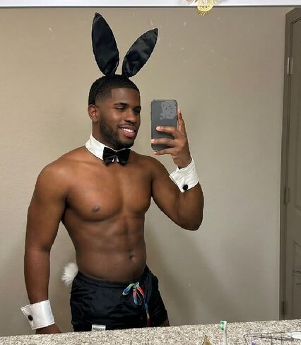 Black Bunny Ears Headband for Adults – Rabbit Ears Headband Costume Set with Bow Tie Cuffs & Tail for Easter Halloween Women Men 15+ (Bunny, Black) in Saudi Arabia