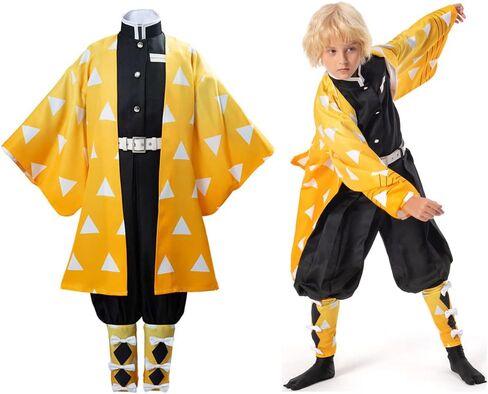 Kids Cosplay Kimono Outfit Japanese Suit Halloween Costume in Saudi Arabia