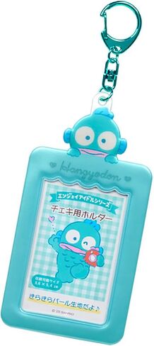 Sanrio 494259 حامل Cheki (استمتع بالمعبود) Hangyodon PVC/الصلب حجم التخزين: تقريبًا. حافظة بطاقات مقاس 2.1 × 3.4 بوصة (5.4 × 8.6 سم). in Kuwait