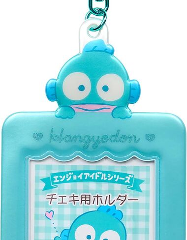 Sanrio 494259 حامل Cheki (استمتع بالمعبود) Hangyodon PVC/الصلب حجم التخزين: تقريبًا. حافظة بطاقات مقاس 2.1 × 3.4 بوصة (5.4 × 8.6 سم). in Kuwait
