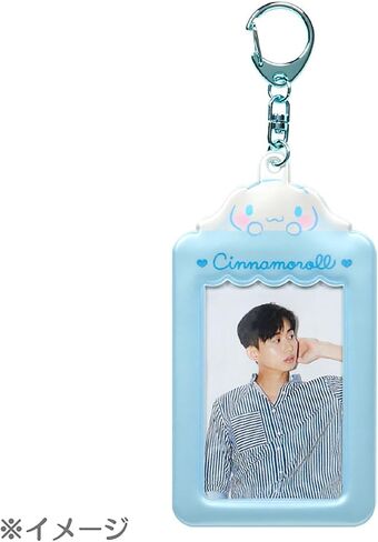 Sanrio 494259 حامل Cheki (استمتع بالمعبود) Hangyodon PVC/الصلب حجم التخزين: تقريبًا. حافظة بطاقات مقاس 2.1 × 3.4 بوصة (5.4 × 8.6 سم). in Kuwait