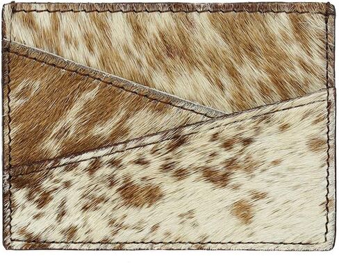 Myra Bag Brun Credit-Card Holder Cotton + Fur Leather Bag S-3171 in Kuwait