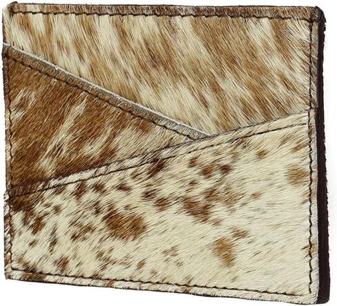 Myra Bag Brun Credit-Card Holder Cotton + Fur Leather Bag S-3171 in Kuwait