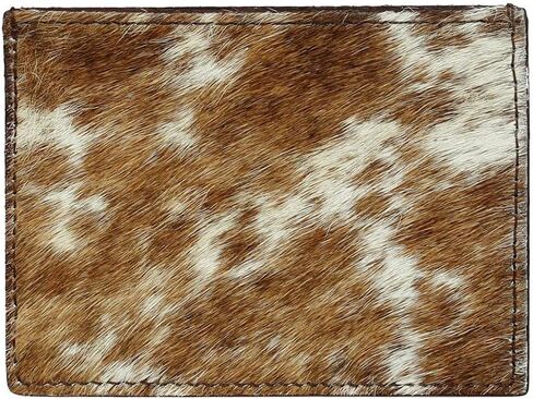 Myra Bag Brun Credit-Card Holder Cotton + Fur Leather Bag S-3171 in Kuwait