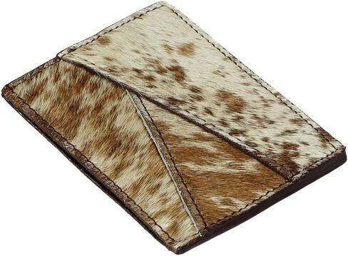 Myra Bag Brun Credit-Card Holder Cotton + Fur Leather Bag S-3171 in Kuwait