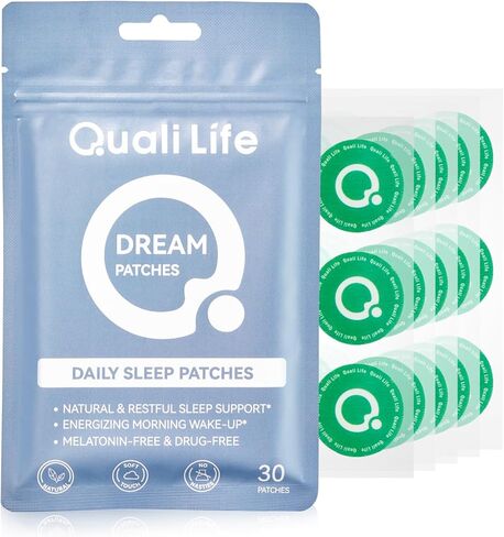 Dream Patches for Adults Without Melatonin, Sleep Patches with Ashwagandha, Sleep Aid Support Long-Lasting Night, Relax & Wake Up Refreshed for Men & Women - 30 Pack in Saudi Arabia