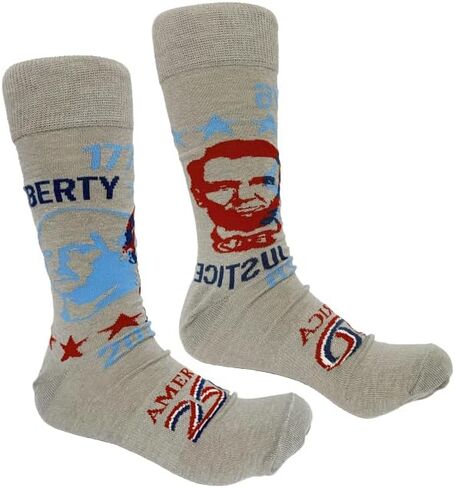 250 Anniversary USA Socks, America250 Official Patriotic Crew Socks from the 4th of July Merchandise Collection in Saudi Arabia