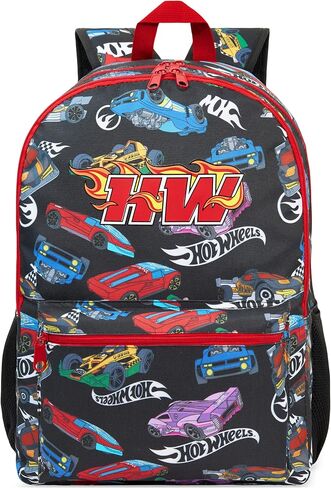 Get Trend Disney Pixar Cars Kids Backpack, Lightning McQueen Boys Lightweight 18 in Book Bag, Padded Straps Travel School Bag (Multi Cars) in Saudi Arabia