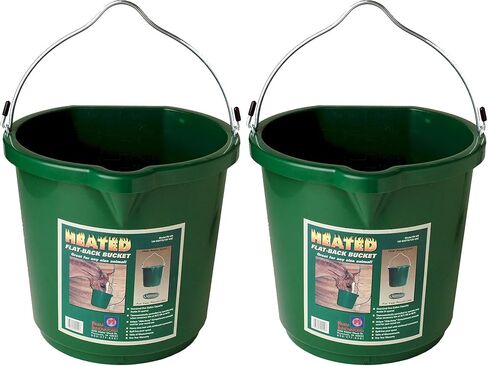 Farm Innovators Heated Bucket, Livestock Water Bowl with Heating Element, 16 Gallon in Kuwait