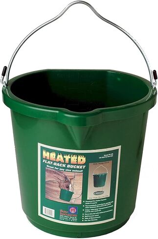 Farm Innovators Heated Bucket, Livestock Water Bowl with Heating Element, 16 Gallon in Kuwait