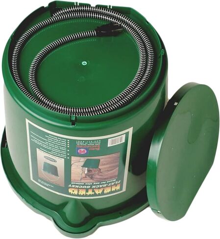 Farm Innovators Heated Bucket, Livestock Water Bowl with Heating Element, 16 Gallon in Kuwait