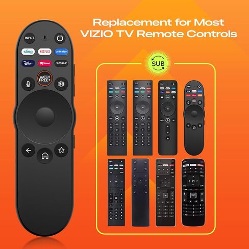 Newest XRT270 Voice Remote for VIZIO Smart-TV-Remote, Replacement Compatible with VIZIO VQP65C-84 65-inch, VQP75C-84 75-inch, M55Q6-L4 55-inch Quantum Pro 4K QLED Smart TVs in Kuwait