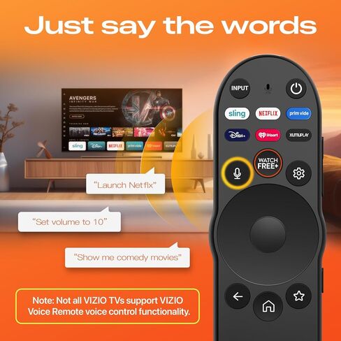 Newest XRT270 Voice Remote for VIZIO Smart-TV-Remote, Replacement Compatible with VIZIO VQP65C-84 65-inch, VQP75C-84 75-inch, M55Q6-L4 55-inch Quantum Pro 4K QLED Smart TVs in Kuwait