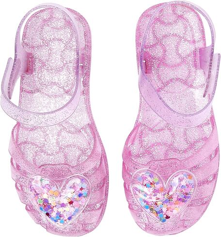 Girls Jelly Sandals Summer Costume Dress Shoes Fisherman Gladiator Flat Sandals for Toddler/Little Kid/Big Kid in Kuwait