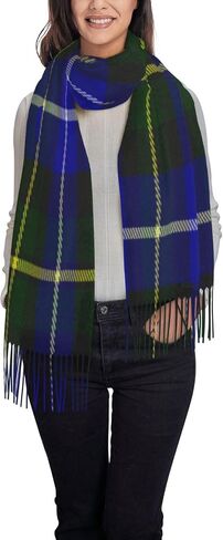 Soft Scarf Winter Warm Scarves Large Shawl Scottish Clan Macneil Of Barra Tartan Plaid in Kuwait