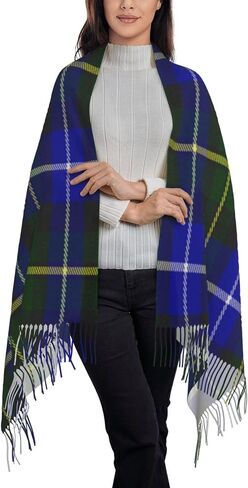 Soft Scarf Winter Warm Scarves Large Shawl Scottish Clan Macneil Of Barra Tartan Plaid in Kuwait