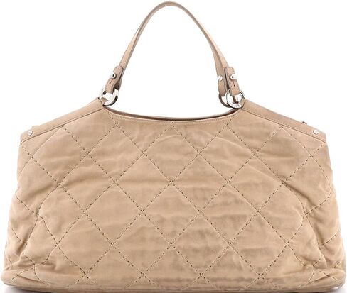 CHANEL Pre-Loved CC Sea Hit Tote Quilted Iridescent Calfskin Small, Neutral in Kuwait