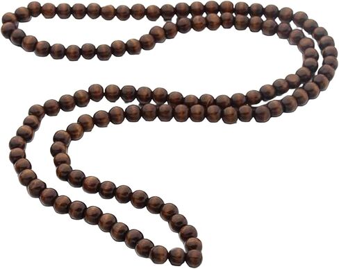 فاسق بارد ملون 8 مم الخرز الخشبي مكتنزة ستراند مكتنزة قلادة سلسلة خشبية طبيعية للجنسين الهيب هوب اليدوية الأفريقية بيان الرجعية البوهيمي مجوهرات للنساء الرجال in Kuwait