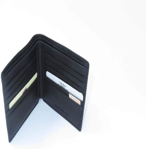 Osgoode Marley Twelve Pocket Black Hipster Wallet Card Case in Saudi Arabia