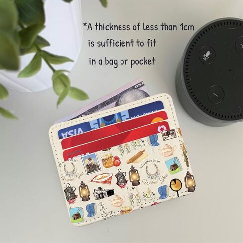 TSOTMO Library Book Merch Prairie Life Gift for Bookish Book Lovers Card Organizer Nostalgic Little House Gift (Laura Wallet) in Kuwait