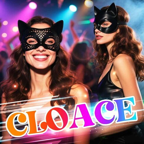 أقنعة الدانتيل الأسود من CLOACE قناع تنكر للعين يغطي زي الهالوين إكسسوار العين in Kuwait