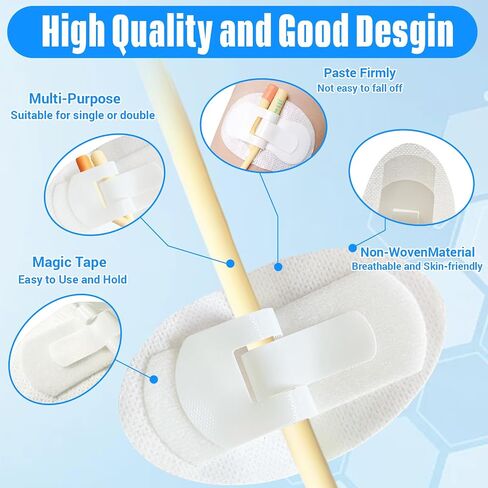 15Pcs Foley Catheter Stabilization Device, Supplies for Single/Double Tube, G Tube and Feeding Tube in Place in Saudi Arabia