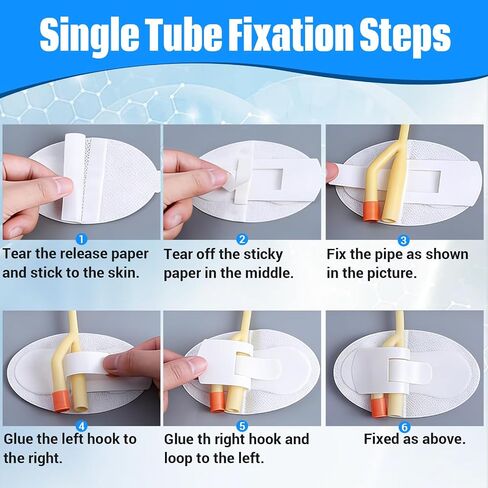 15Pcs Foley Catheter Stabilization Device, Supplies for Single/Double Tube, G Tube and Feeding Tube in Place in Saudi Arabia
