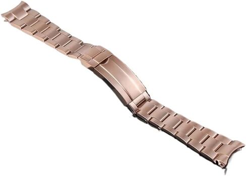 20mm Watch Band fit For Seiko NH35 Submariner Case 904L Stainless Steel Watch Strap Glide Lock Buckle For Silver Oyster Bracelet Premium Quality Watch Strap in Kuwait