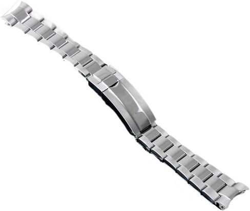 20mm Watch Band fit For Seiko NH35 Submariner Case 904L Stainless Steel Watch Strap Glide Lock Buckle For Silver Oyster Bracelet Premium Quality Watch Strap in Kuwait