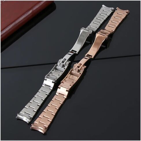 20mm Watch Band fit For Seiko NH35 Submariner Case 904L Stainless Steel Watch Strap Glide Lock Buckle For Silver Oyster Bracelet Premium Quality Watch Strap in Kuwait