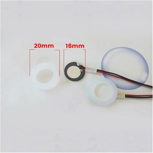 5pcs 16mm 2.4Mhz Mist Maker Fogger Atomizing Transducer Oscillating Blade Piezoelectric Ceramic Air Humidifier Acces in Kuwait
