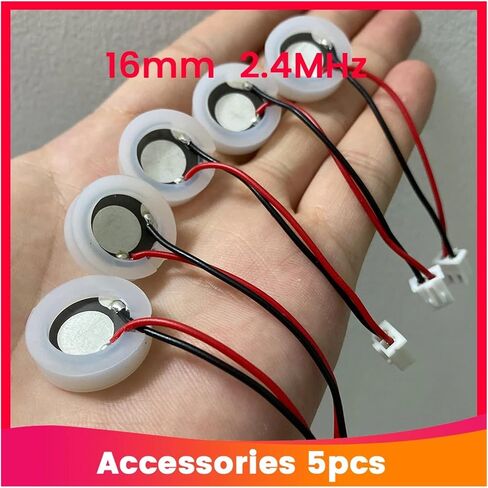 5pcs 16mm 2.4Mhz Mist Maker Fogger Atomizing Transducer Oscillating Blade Piezoelectric Ceramic Air Humidifier Acces in Kuwait
