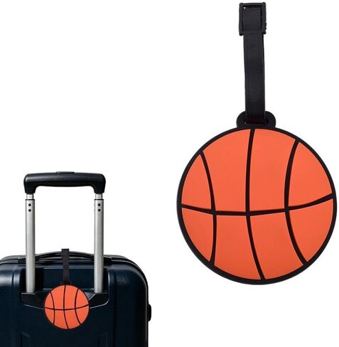 Cute Badminton Bag Name Tags for Backpack Luggage Tags for Suitcases Charm Badminton Girls Boys Privacy Protection Travel Accessories ID Name Tag Holder Suitcase Labels Bag Identifier for Luggage in Saudi Arabia
