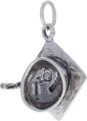 Graduation Charms, Sterling Silver, Graduation Cap Charm, 12mm, 925 in Saudi Arabia